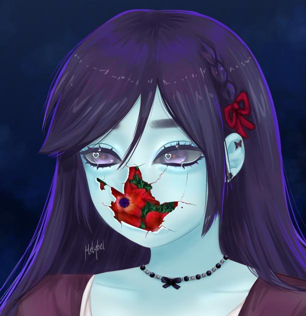 my oc as a broken doll - ibisPaint