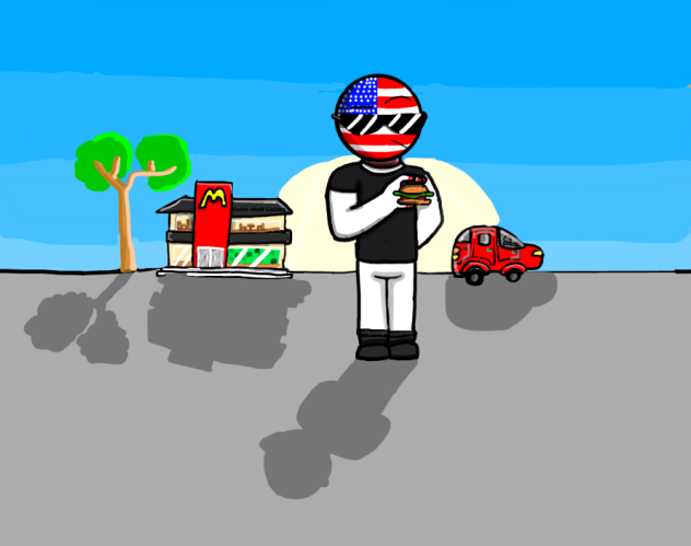 Countryhumans America U.S.A.