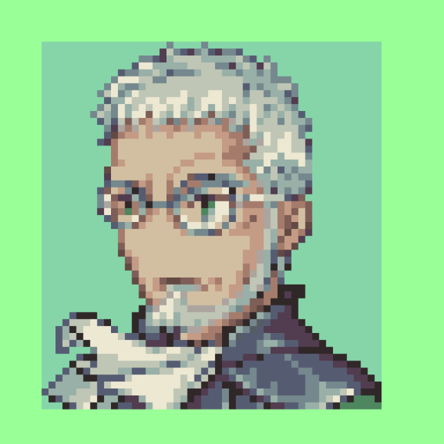 【fft風ドット絵】ベネディクト【トライアングルストラテジー】