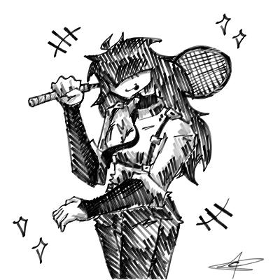 let's play badminton !