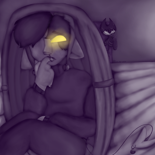 The ink demon is coming, HIDE!!