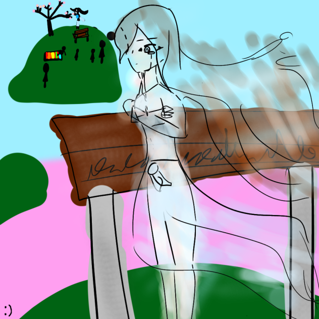 the ghost 👻 👽 - ibisPaint