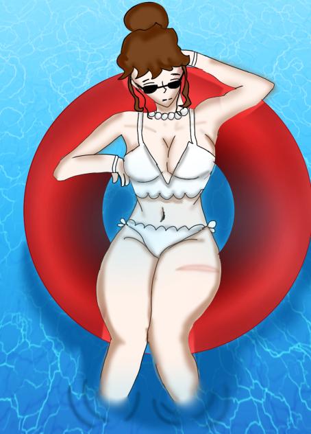 Princess at the beach