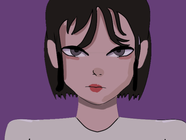 Smirking garl