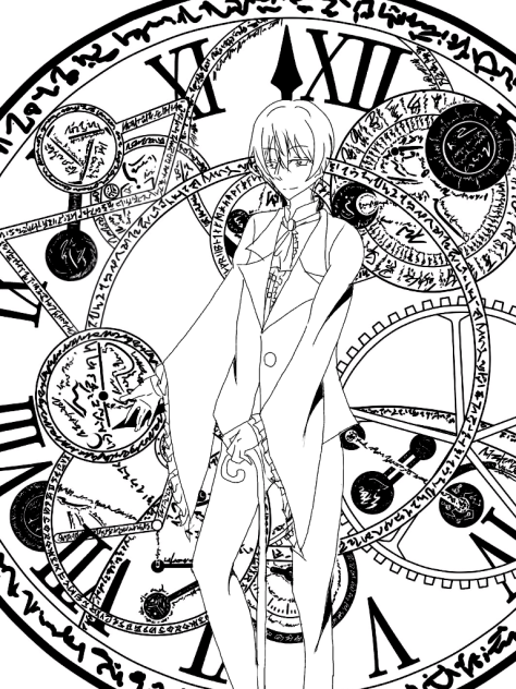 線画 オリジナル