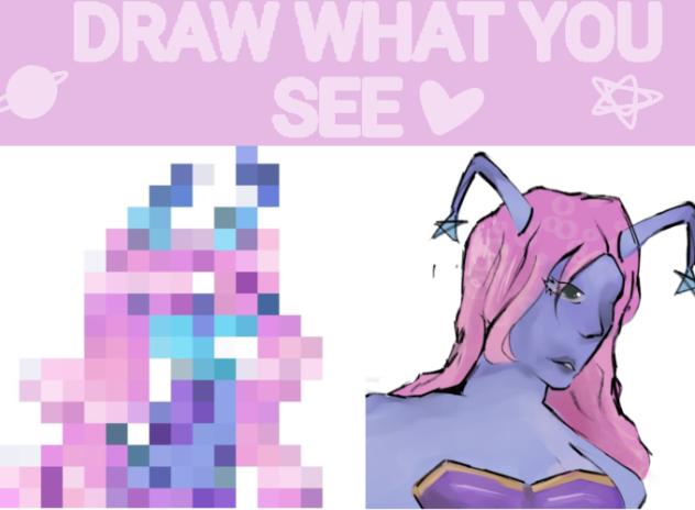 Draw what you see challenge ★