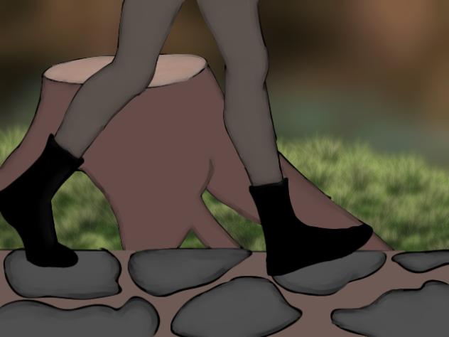 step by step