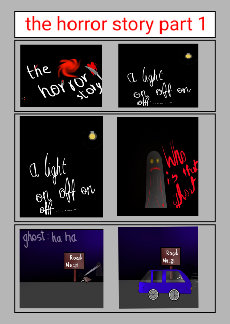 the horror story part 1 comic