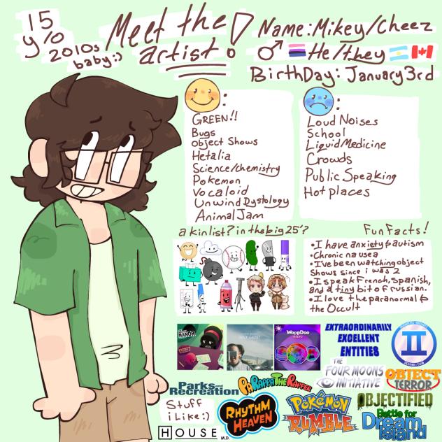 meet the artist thingy