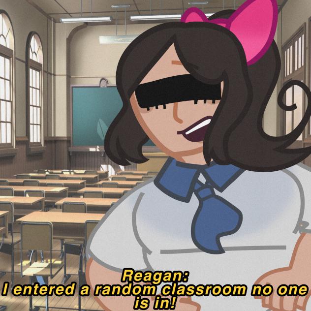 Reagan in schoolll