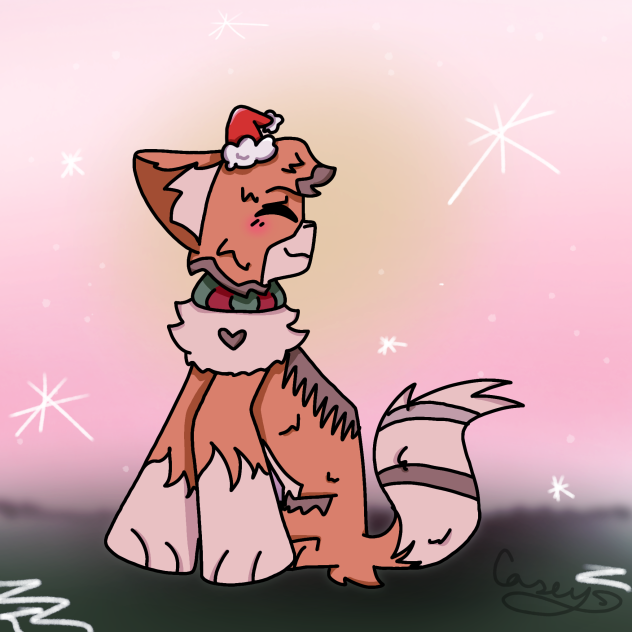 Christmas cat
