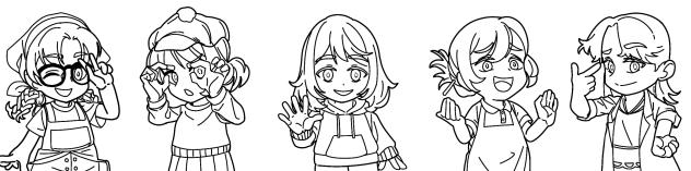 Other sides of Nita(Lineart)