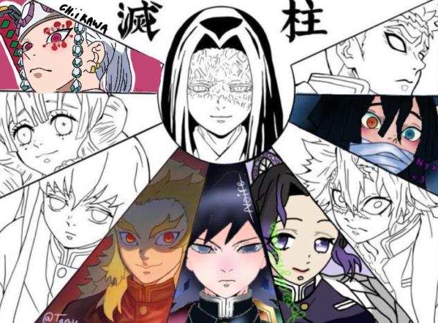 demon slayer collab - ibisPaint