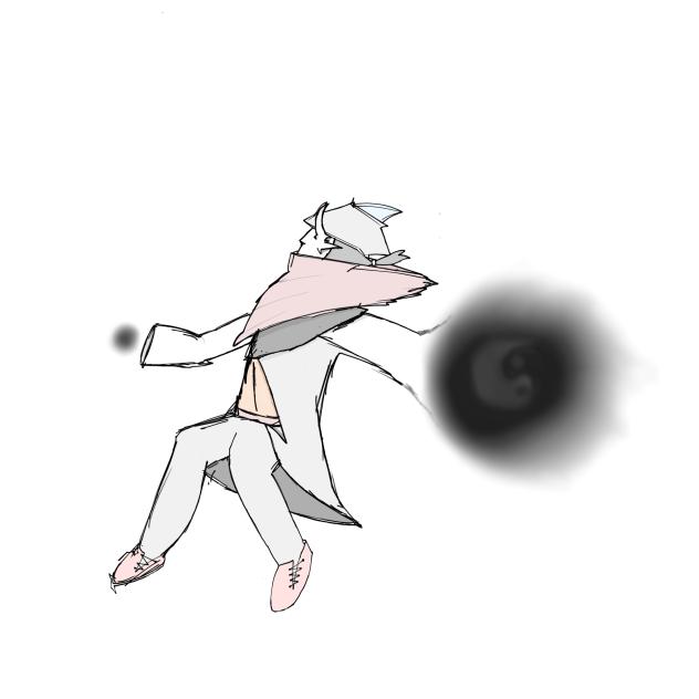masked demon - ibisPaint