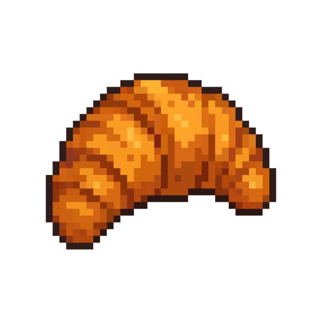 croissant pixel