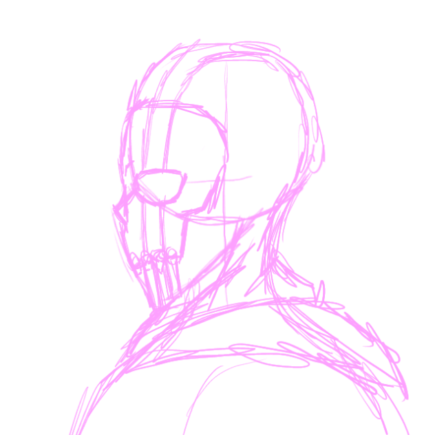 artwork in progress