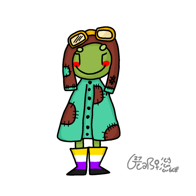 Gears the Frog redraw