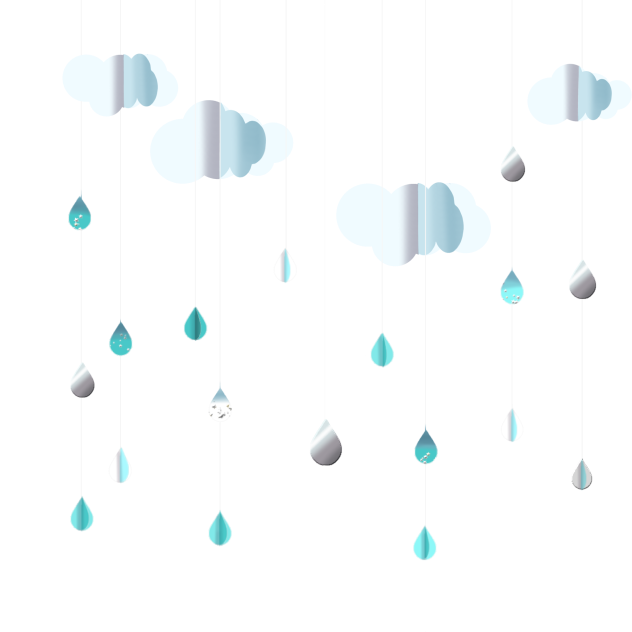 雨雲モビール