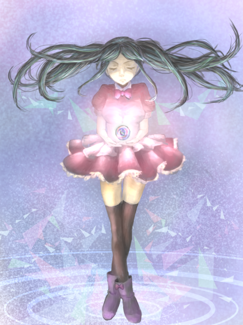 元ラクガキに色つけてみた