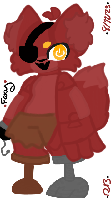 •Foxy the Pirate Fox•