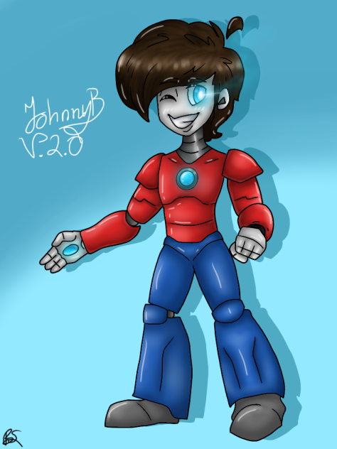 Speedpaint Johnny Robot