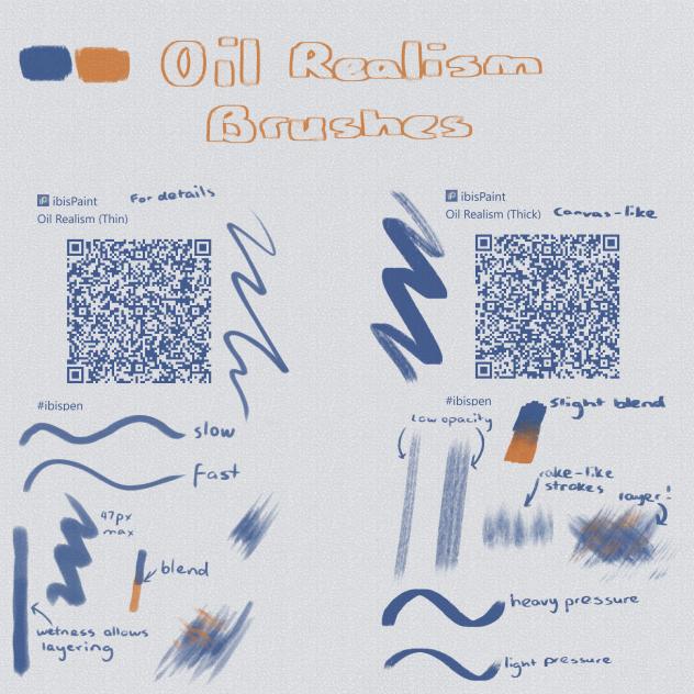 Oil Realism Brushes