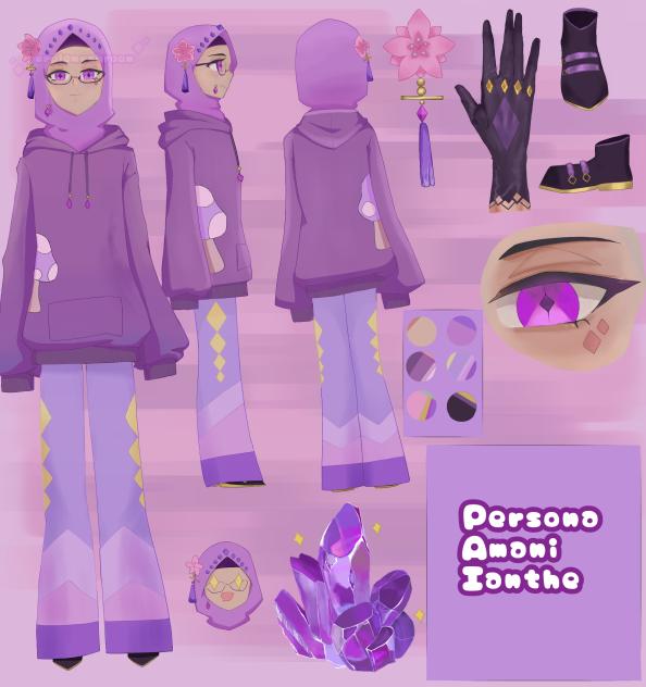 Persona Reference Sheet - ibisPaint