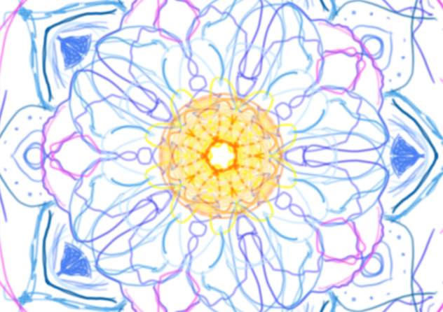 Floral design - ibisPaint