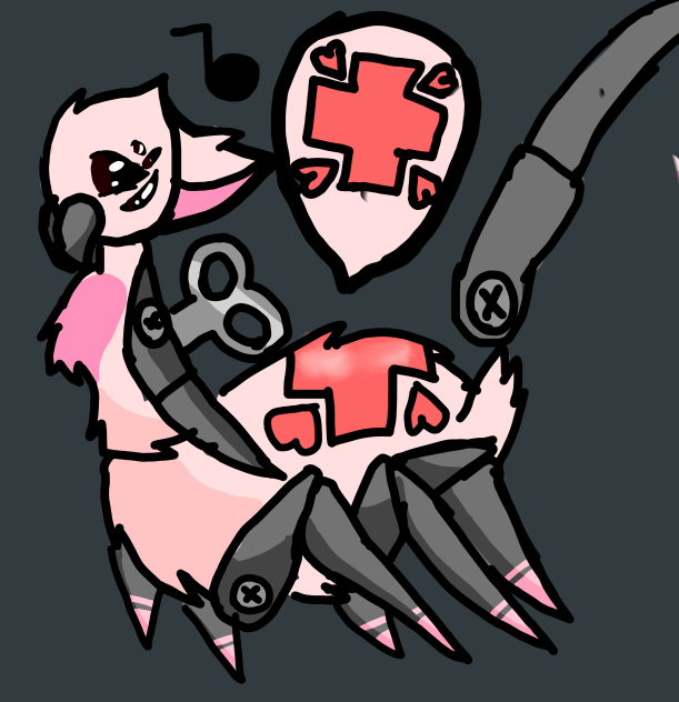 My fnaf oc Rosie the spider