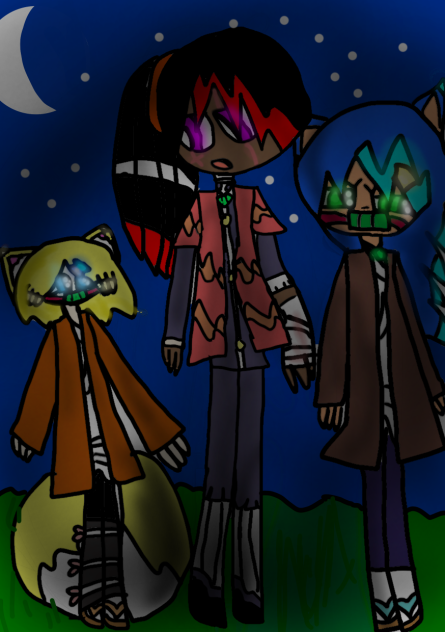 my kny sonic au redesigned