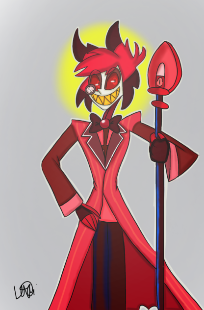 Alastor hazbin hotel 🔥🔥🔥
