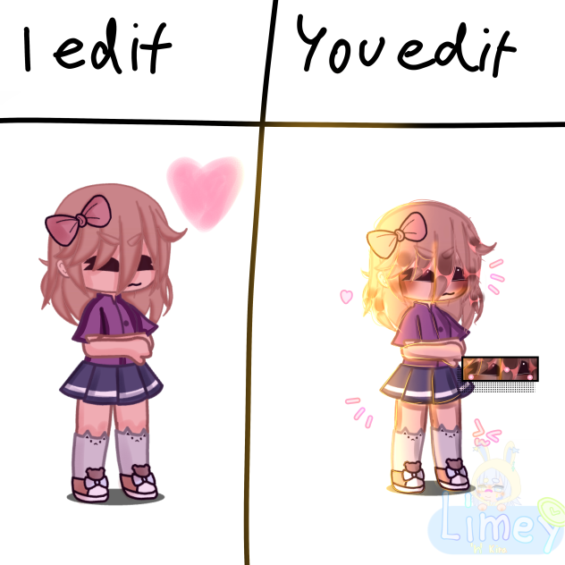 I edit you edit with Lynn yy!