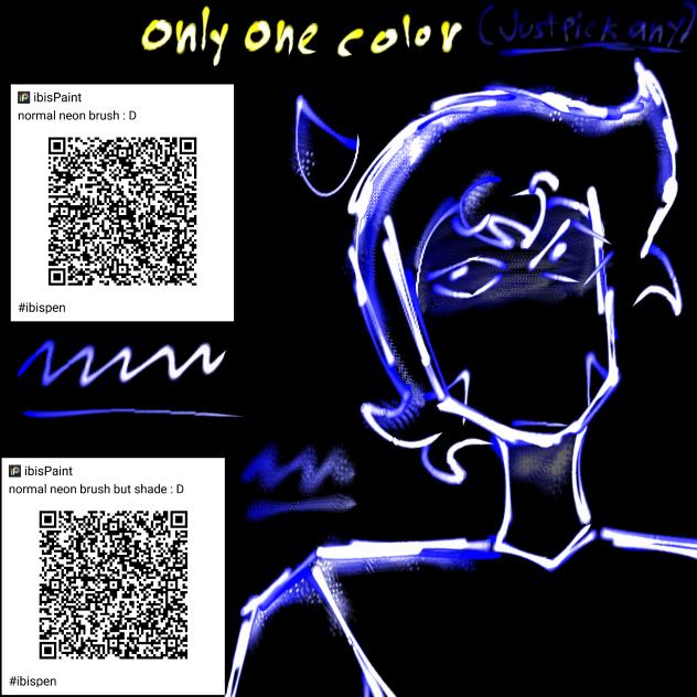 very normal neon brush... right❔️