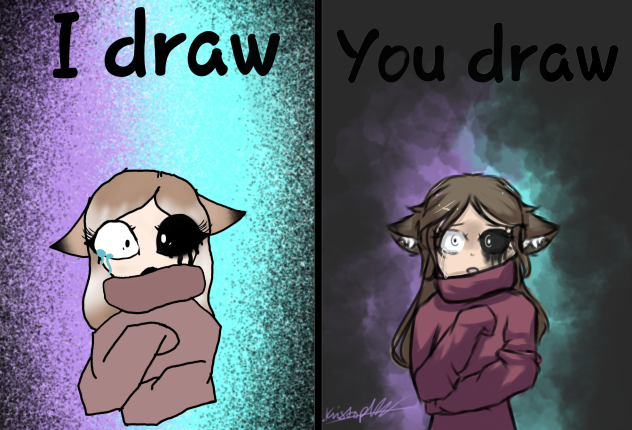 I draw, you draw with Juli Teschan ♡