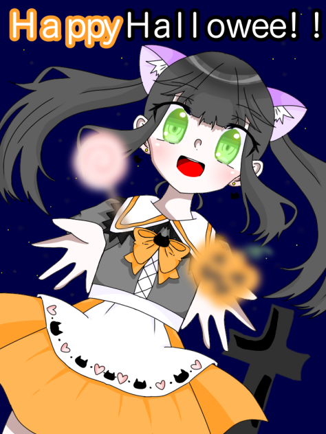 ハロウィンイラスト2020！！