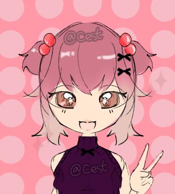 Cherry-peach sweetie