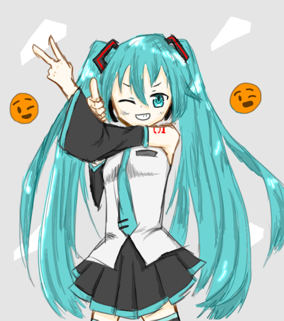 ミクちゃん×チーズ