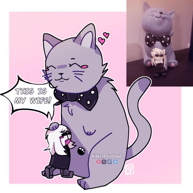 Bartender and.. Cat–Wife⁉️