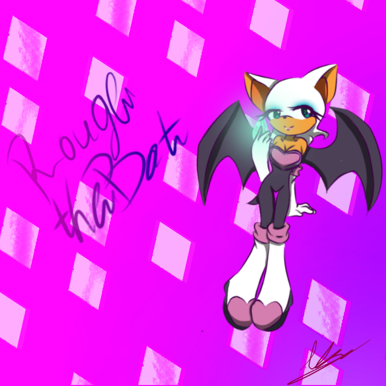 Rouge the Bat - ibisPaint