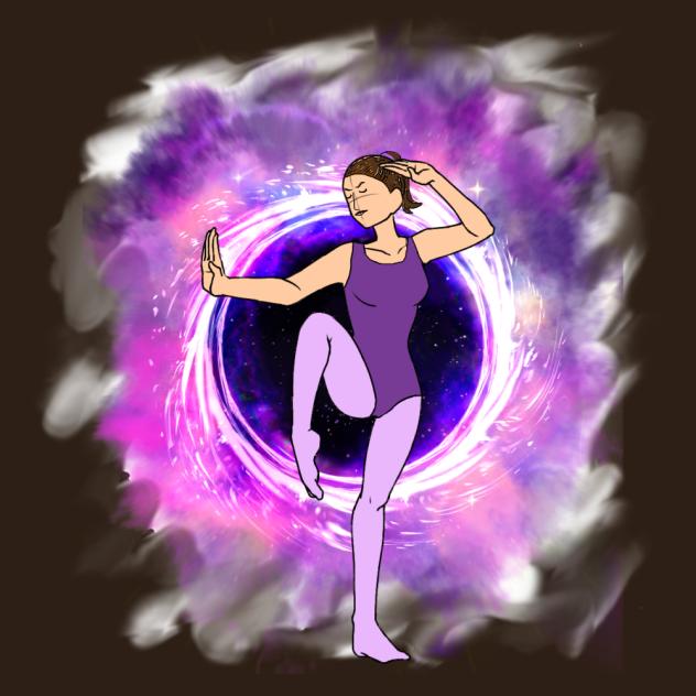 La gimnasta del obelisco