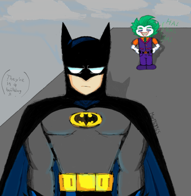 Batman & Joker from DC 🦇