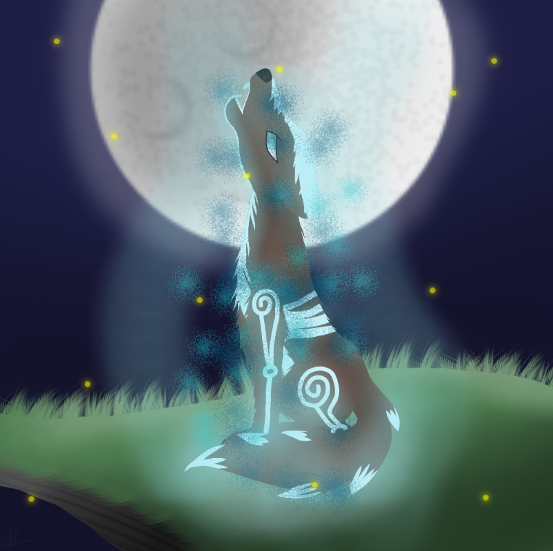Wolf - ibisPaint