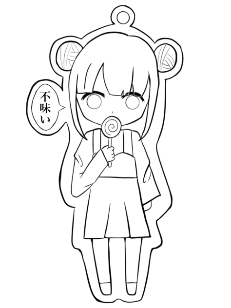 もじゃこの塗り絵大会