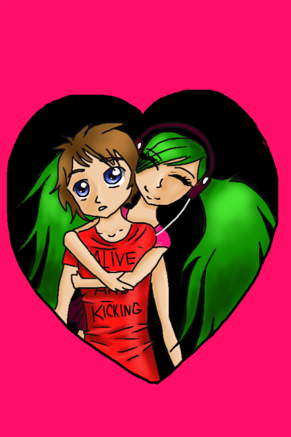 cute couple - ibisPaint