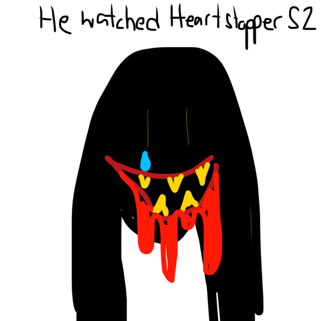 Heartstopper made demon sad🤯