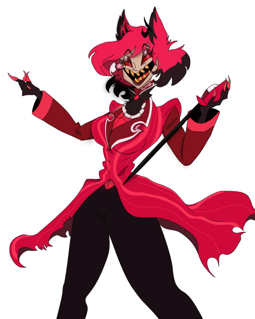 Female Alastor Hazbin Hotel