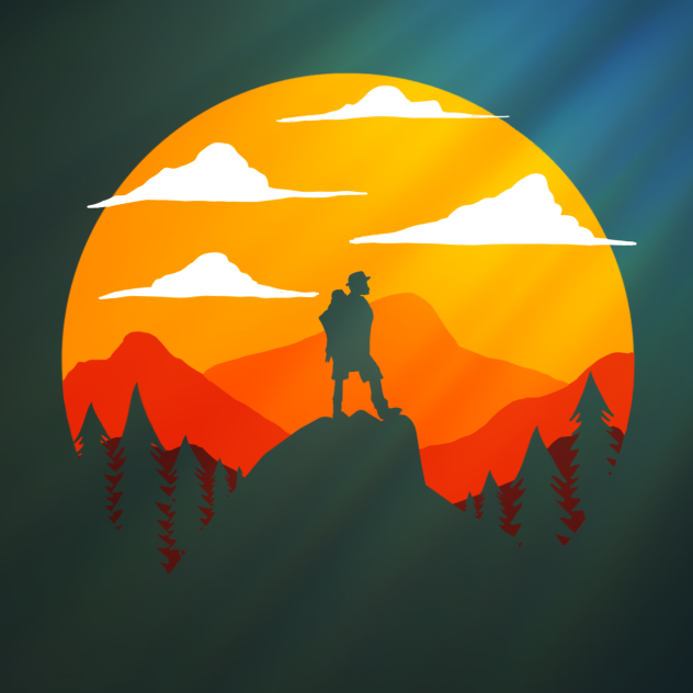 Mountain hiker
