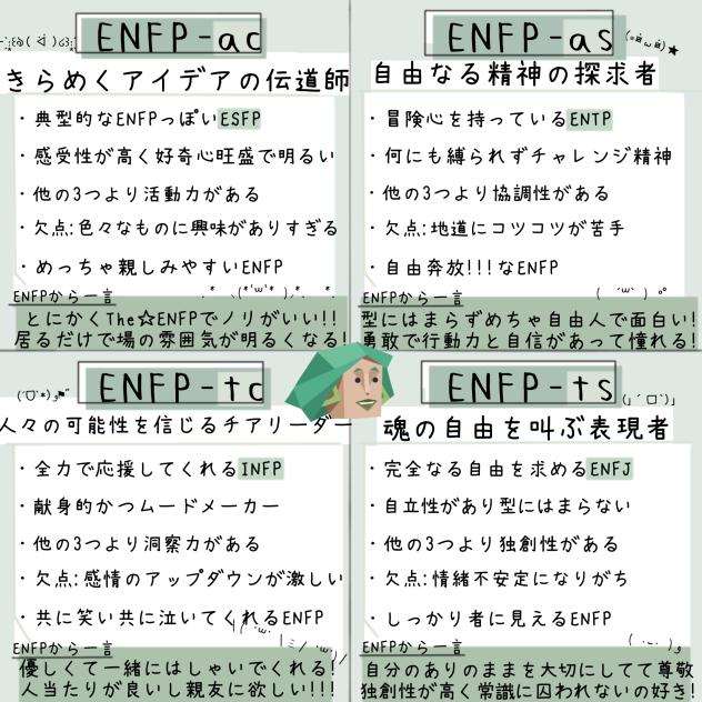 ENFP☆