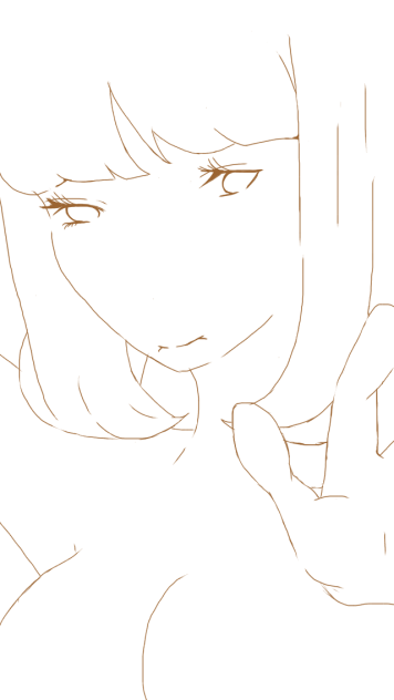 線画◁