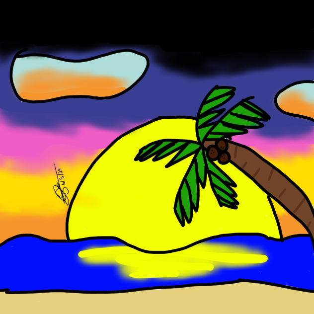 La praia